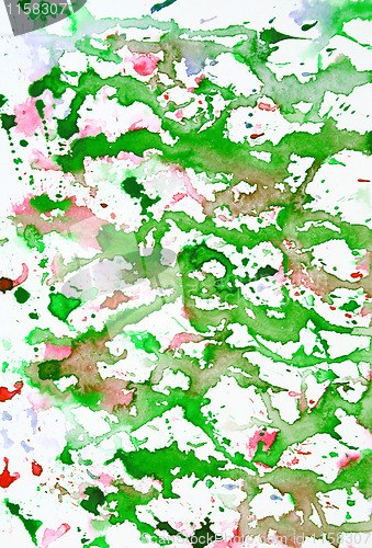 Image of Abstract watercolor background on paper texture