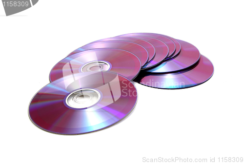 Image of pink disks