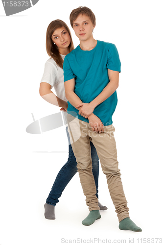 Image of boy and girl