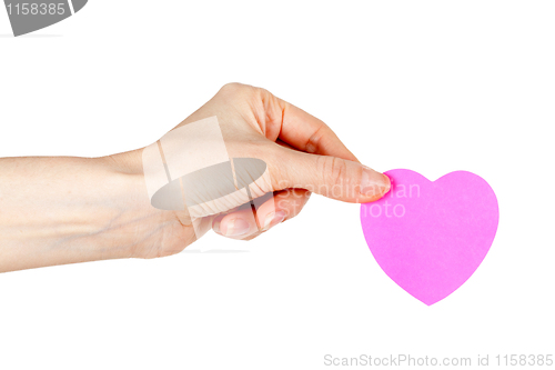 Image of woman's hand