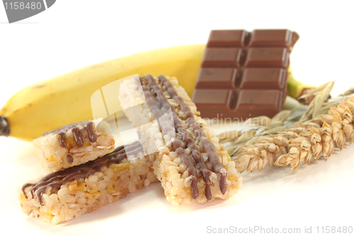 Image of Chocolate banana muesli bar