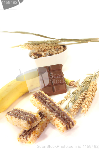 Image of Chocolate banana muesli bar