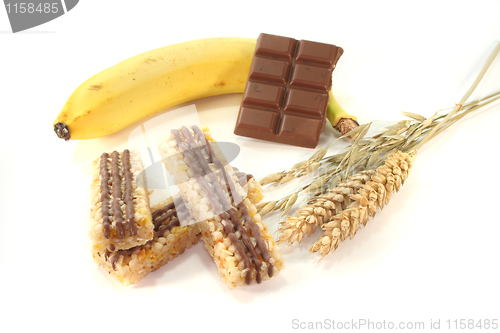 Image of Chocolate banana muesli bar