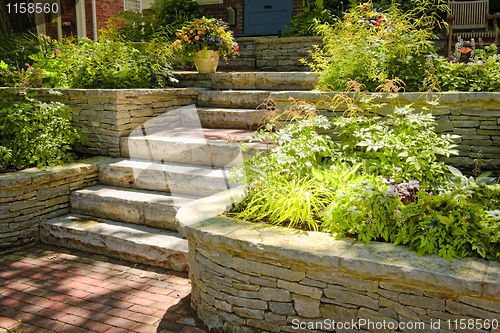 Image of Natural stone landscaping