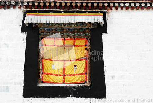 Image of Tibetan window