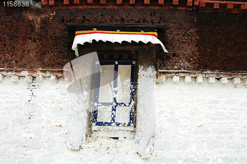 Image of Tibetan window