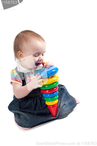 Image of Little cute baby girl