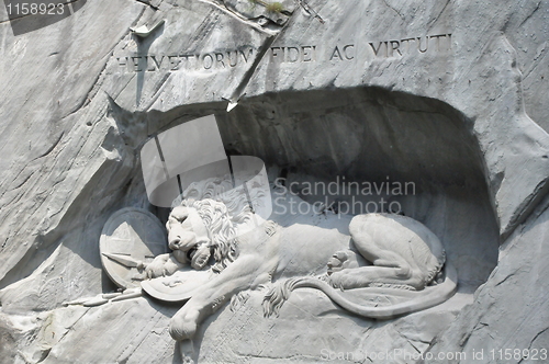 Image of Lion Monument in Lucerne