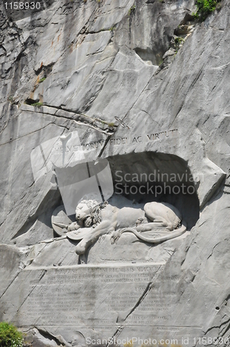 Image of Lion Monument in Lucerne