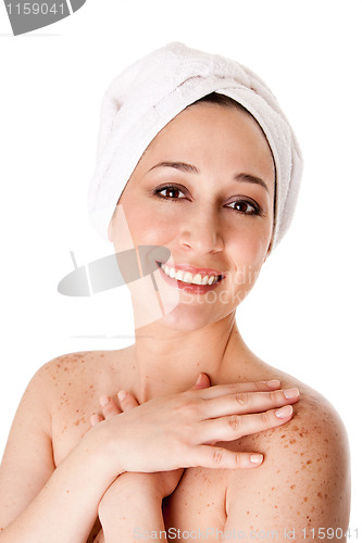 Image of Female at Spa or Bath