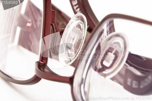 Image of A  pair of  folded eye glasses