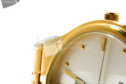 Image of Golden wrist watch