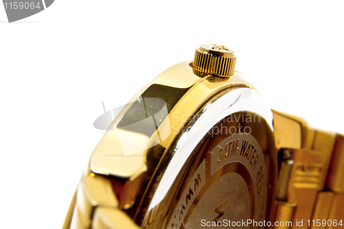 Image of Golden wrist watch