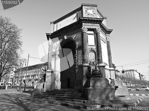 Image of Turin Triumphal Arch at Parco Del Valentino, Torino