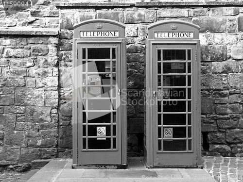 Image of London telephone box