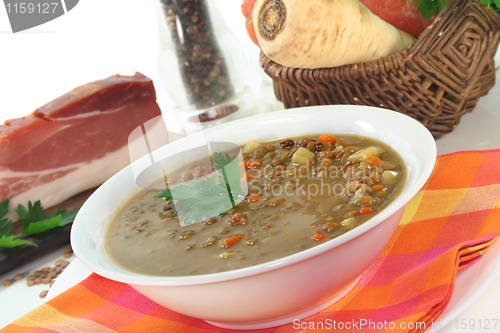 Image of Lentil soup