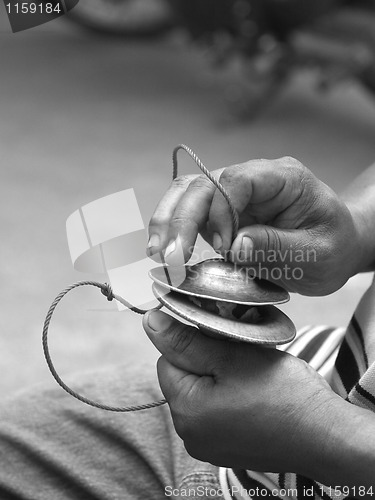 Image of Hands and finger cymbals