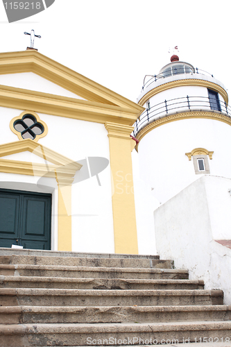 Image of this lighthouse is the oldest in South China Coast. It is locate