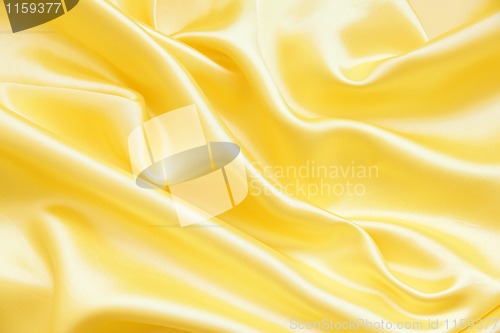 Image of Smooth elegant golden silk 