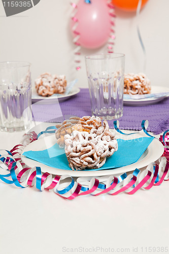 Image of Traditional finnish May Day funnel cake