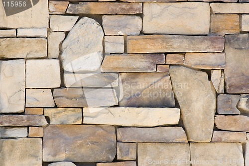 Image of Background Rock Wall Pattern