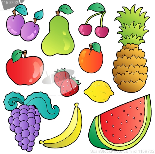 Image of Fruits images collection