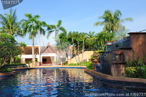 Image of Swimming pool in hotel