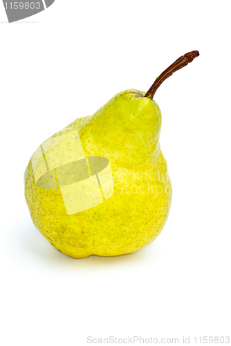 Image of Single yellow-green pear