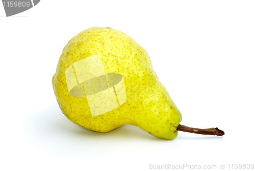 Image of Lying yellow-green pear