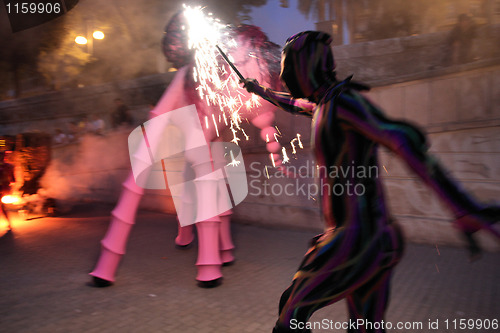 Image of Street parade in Valencia