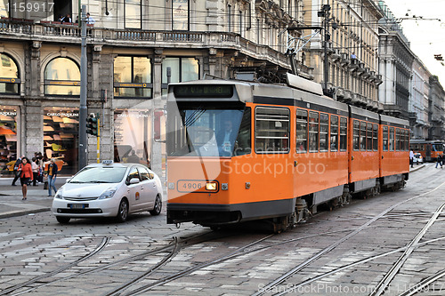 Image of Milan tram