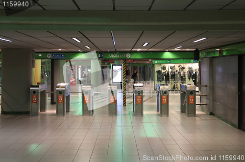 Image of Milan metro