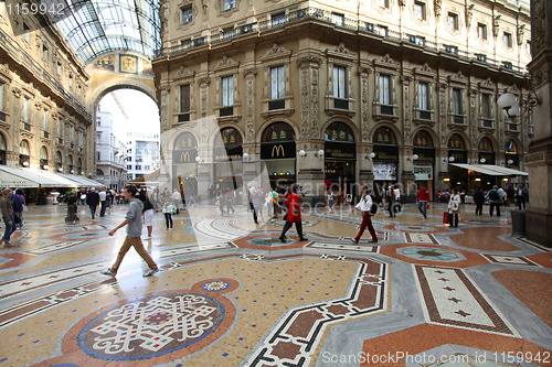 Image of Milan shopping gallery