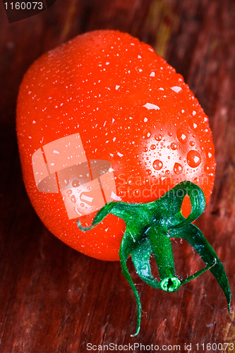 Image of wet tomato