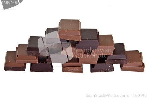 Image of Chocolate pyramide