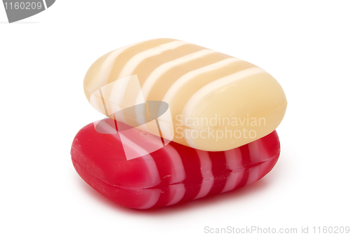 Image of colorful soap
