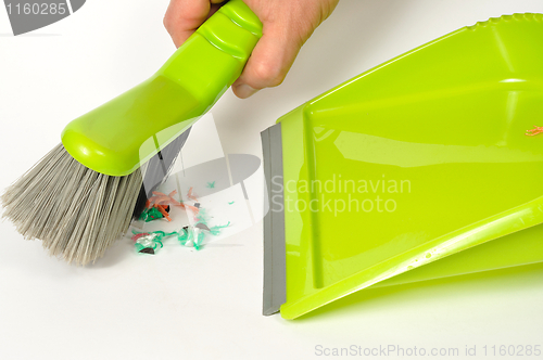 Image of Brush and Dustpan