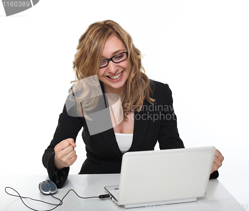 Image of woman with laptop