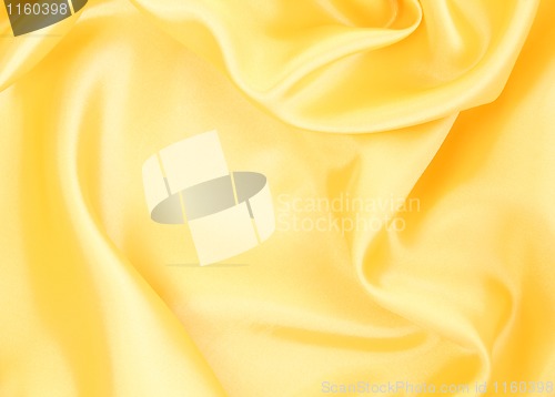 Image of Smooth elegant golden silk 