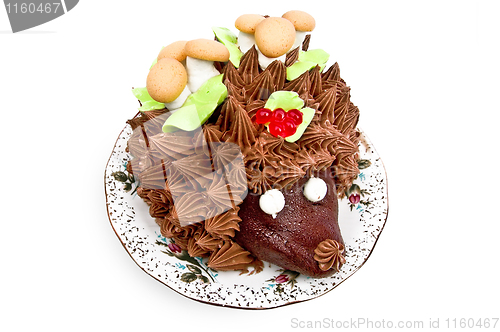 Image of Cake in the form of a hedgehog