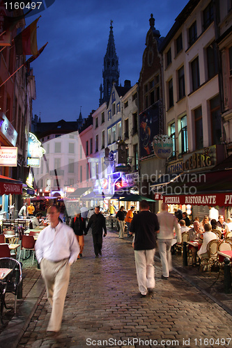 Image of Brussels night