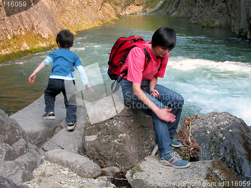 Image of Mountain river