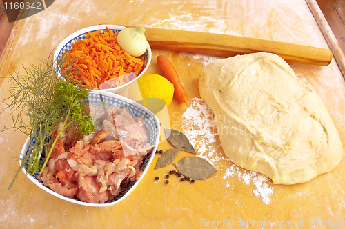 Image of Ingredients for fish pie