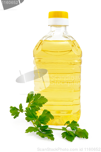 Image of Vegetable oil with parsley