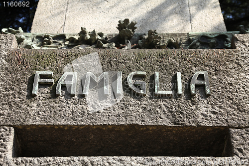 Image of Family grave