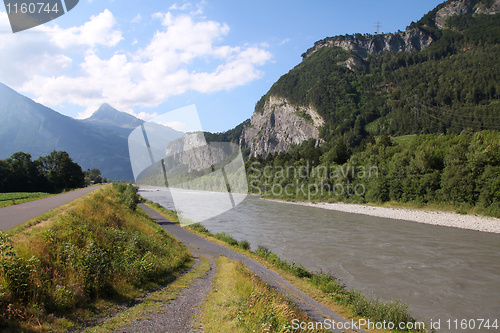 Image of Cycle track in Switzerland