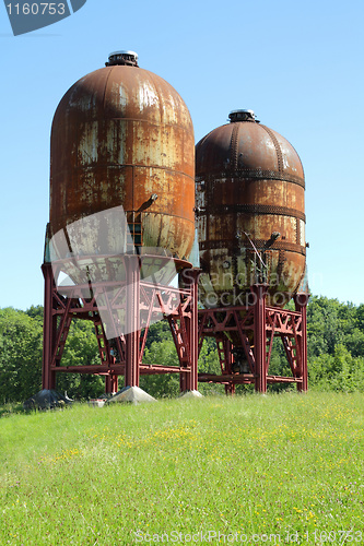 Image of Industrial silos