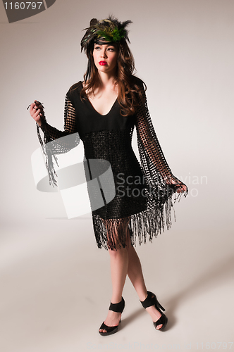 Image of Black dress