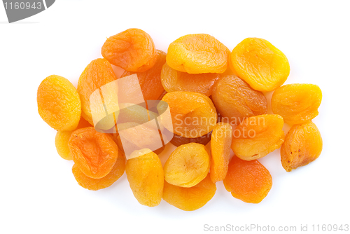 Image of Small pile of dried apricots