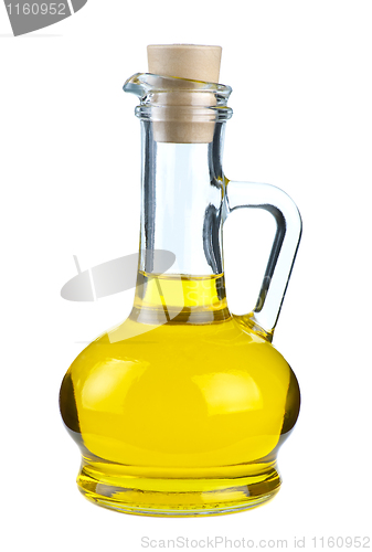 Image of Small decanter with olive oil